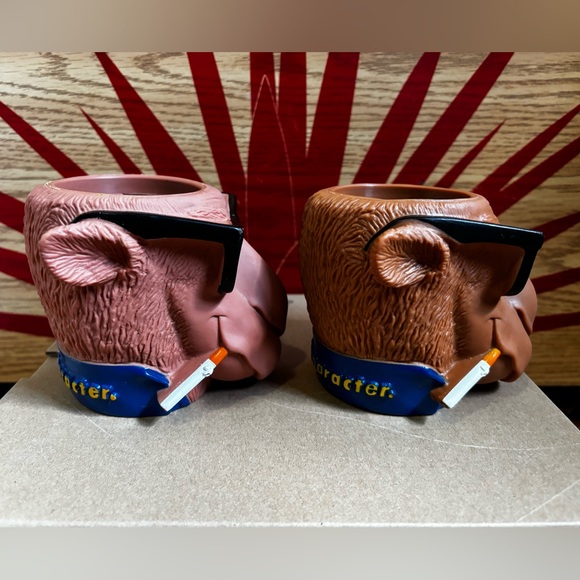 Set of (2) Vintage 1991 Joe “Cool” Camel Can Holders - Picture 6 of 7
